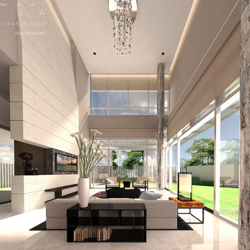 Interior design for villa @ Riviera Cove, dst 9, Hcm city