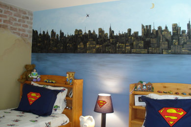 Elegant kids' room photo in Raleigh