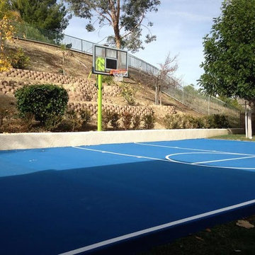 Outdoor Basketball Court