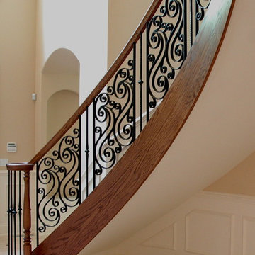 Curved stairs