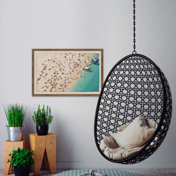 "Boat Party" Framed Painting Print