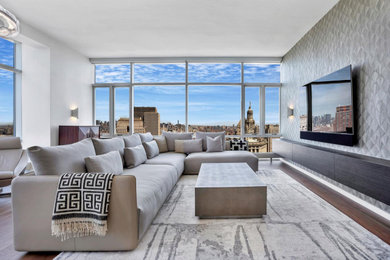 Inspiration for a living room remodel in New York