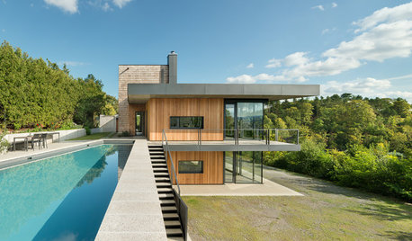 Casas Houzz: Un chalé moderno y funcional en plena naturaleza