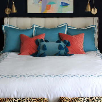 Bold & Eclectic Master Bedroom