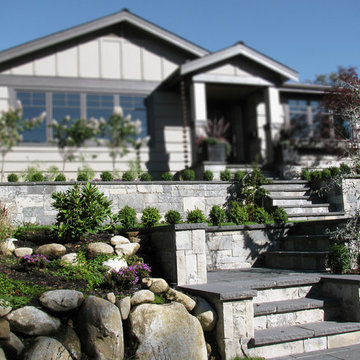 Stone used for outdoor living areas