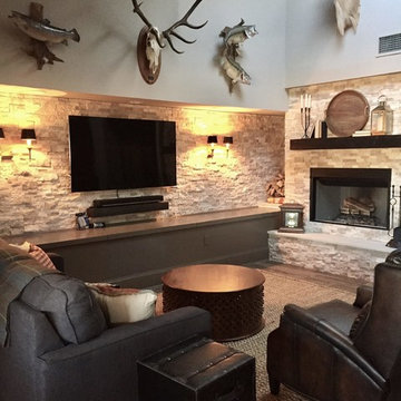 Living Room/Library Remodel