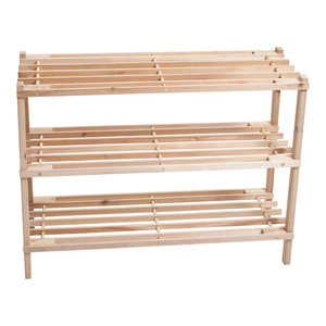 Oceanstar Bamboo Shoe Rack Transitional Shoe Storage By Oceanstar