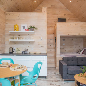 Meet BUNKIE! A 320 Sq Foot Cottage bursting with style & design!