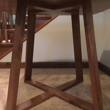 Walnut Card Table
