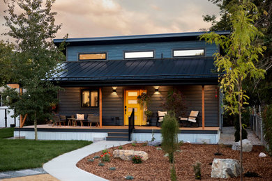 Example of a trendy exterior home design in Other