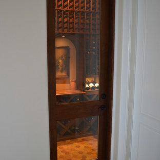 Custom Wine Cellar Design Newport Beach Orange County Rustic Modern Wine Room Ho