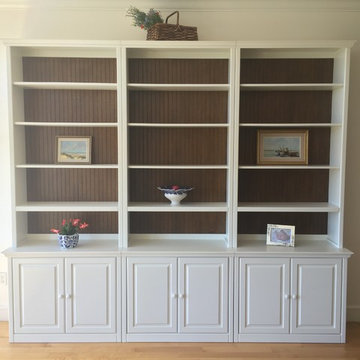 Custom Maple Two Tone Wall System