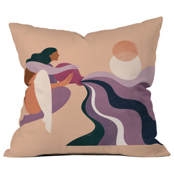 Deny Designs Maggie Stephenson Aquarius II Outdoor Throw Pillow, 18"