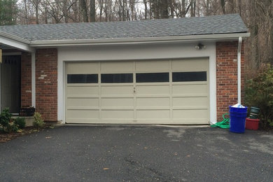 Design ideas for a traditional garage in New York.