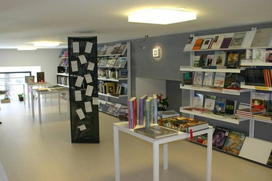 Progetto Architettonico di una libreria nel centro storico di Carrara