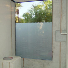 Frosted windows
