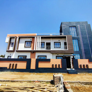 Modern G+1 Residential Building Construction in Ranchi | 4BHK Family Home with R