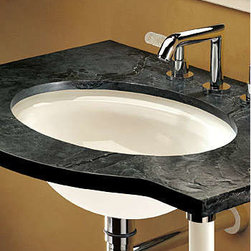 Vitraform 150-P Standard Basin Oval Undermount Sink - Polished - Products