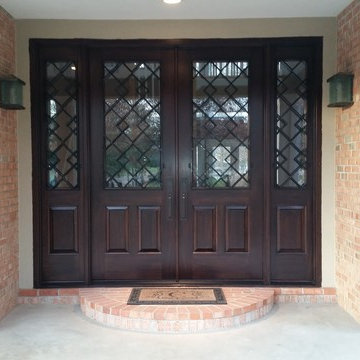 Doors with Wrought Iron