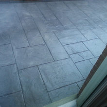 Stamped Concrete Driveway