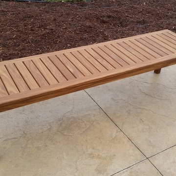 Teak Patio Bench
