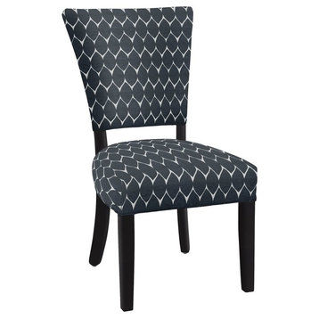 Hekman Woodmark Charlotte Dining Chair, Dark Blue