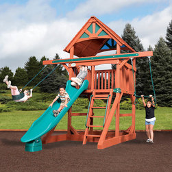Adventure Treehouse Jumbo Space Saver - Wood Roof - Products