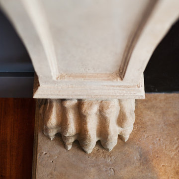 RIVERSIDE PENTHOUSE - Fireplace detail