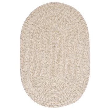 Colonial Mills Tremont TE09 Natural Traditional Area Rug, Oval 2' x 6'