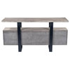 Butler Raitis Gray Wood & Metal Sideboard