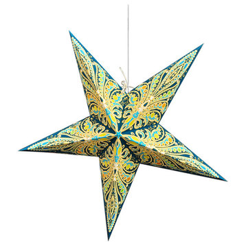 Queen Fiji Turquoise Star Shaped Lantern