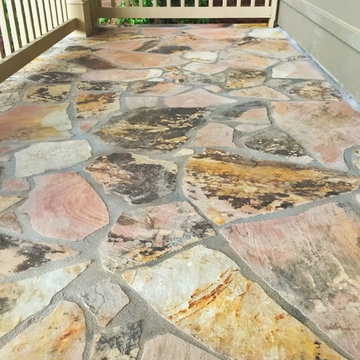 Marietta flagstone patio