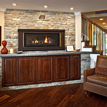 Lake House - Fireplace