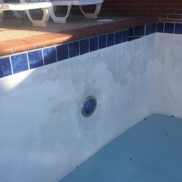 Plaster Mottling and Scale