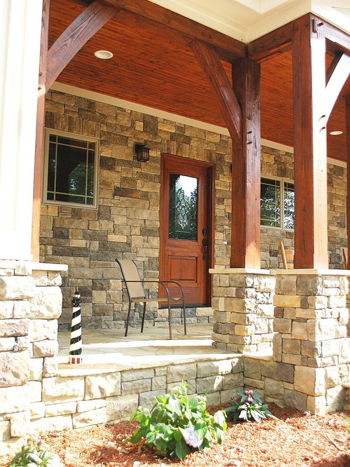 Timber Frame Porch Ideas, Pictures, Remodel and Decor