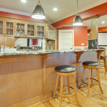 Basement Wet Bar Design Herndon, VA