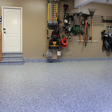 Custom Garage Floors Industrial Garage Dallas Von Diamond