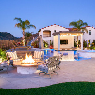 Rancho Santa Fe Swim Up Bar