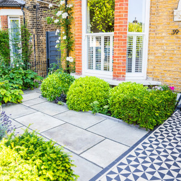 EAST LONDON VICTORIAN FRONT GARDEN DESIGN