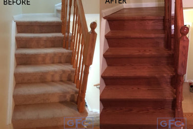 Flooring & Stairs before and after photos