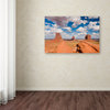 Michael Blanchette Photography 'Sandstone Citadel' Canvas Art, 24"x16"