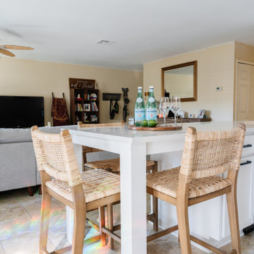 Coastal Theme Kitchen Remodel