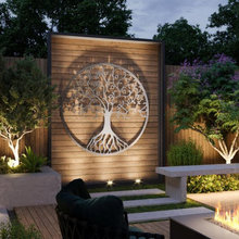 Palissades, déco mur jardin