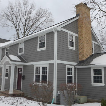 Certainteed, James Hardie - Aged Pewter, Glenview, IL