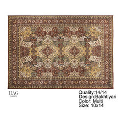 H.A.G. Hand Knotted Carpet 14/14 Quality Multy - Rugs