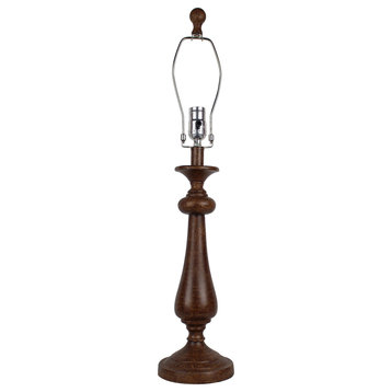 Lexington 26.5" Tall Table Lamp, Base Only, Brown