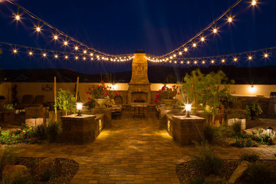 This is an example of a traditional landscaping in Phoenix.