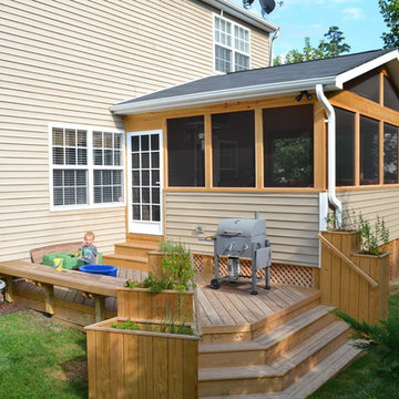 Screened Porch and Deck in Knightdale, NC