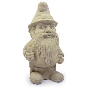 Cast Stone Woodland Garden Gnome