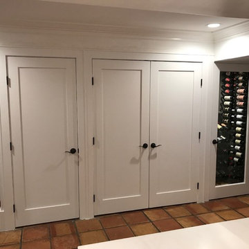 Water Heater Closet Conversion (to a Mini Wine Cellar)